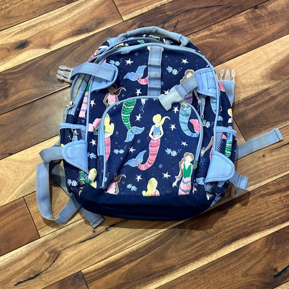 Pottery Barn Other - Pottery Barn Backpack + Matching Lunchbox mermaids